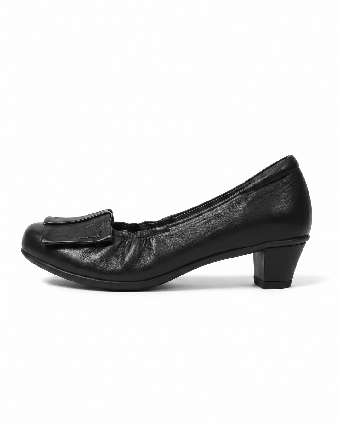 Monet 黒 ハイヒール モネ Monet【2136】リボンデザインパンプス｜HAYASHIGO ONLINE SHOP