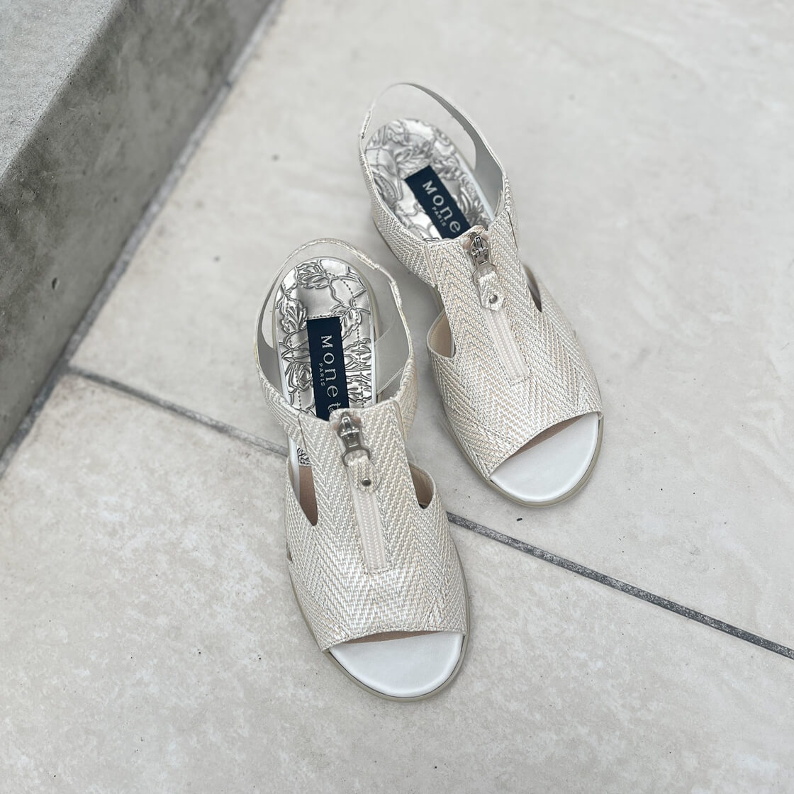 882402】センターファスナーサンダル｜HAYASHIGO ONLINE SHOP