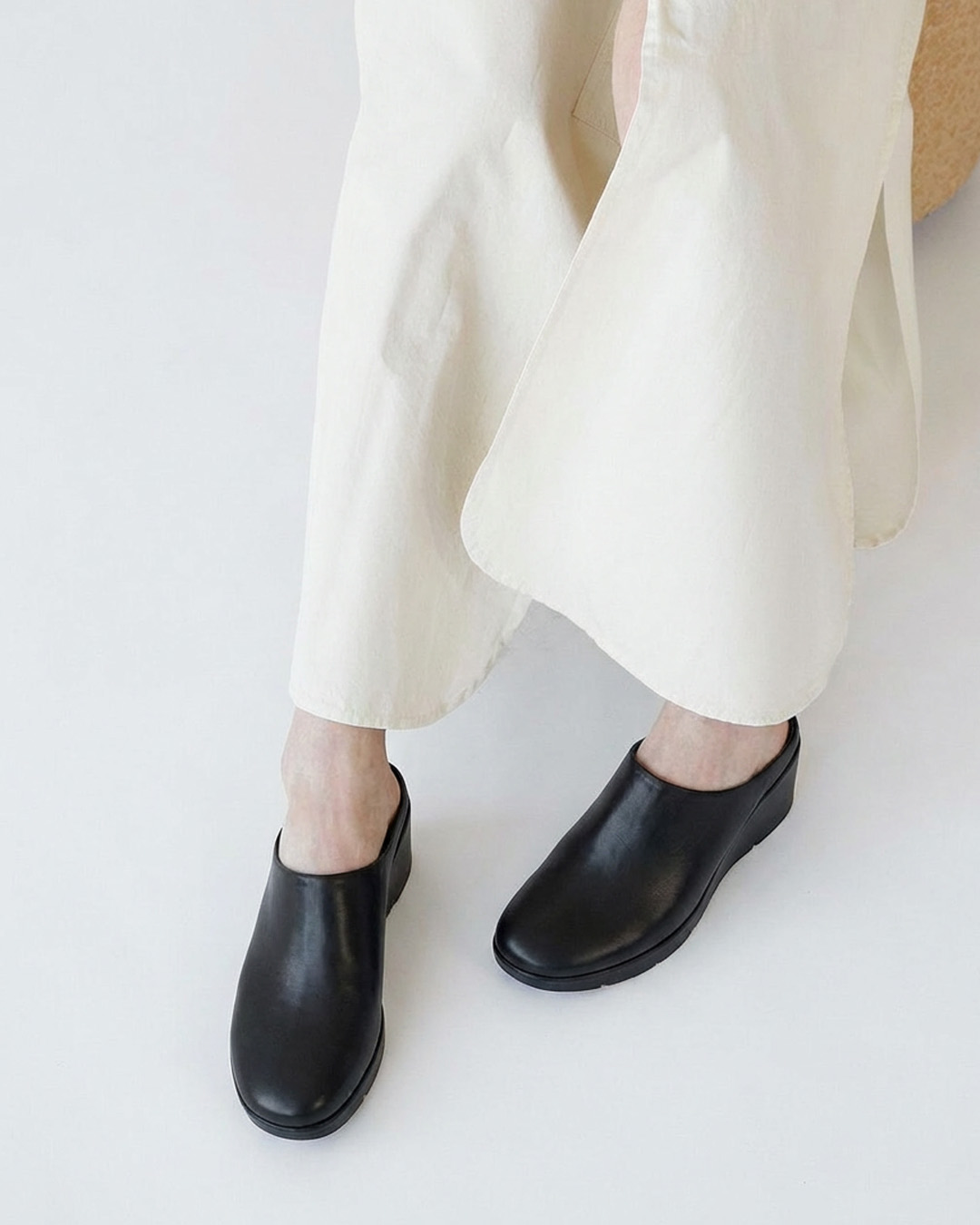 モネ Monet【88904】厚底ソフトレザーミュール｜HAYASHIGO ONLINE SHOP