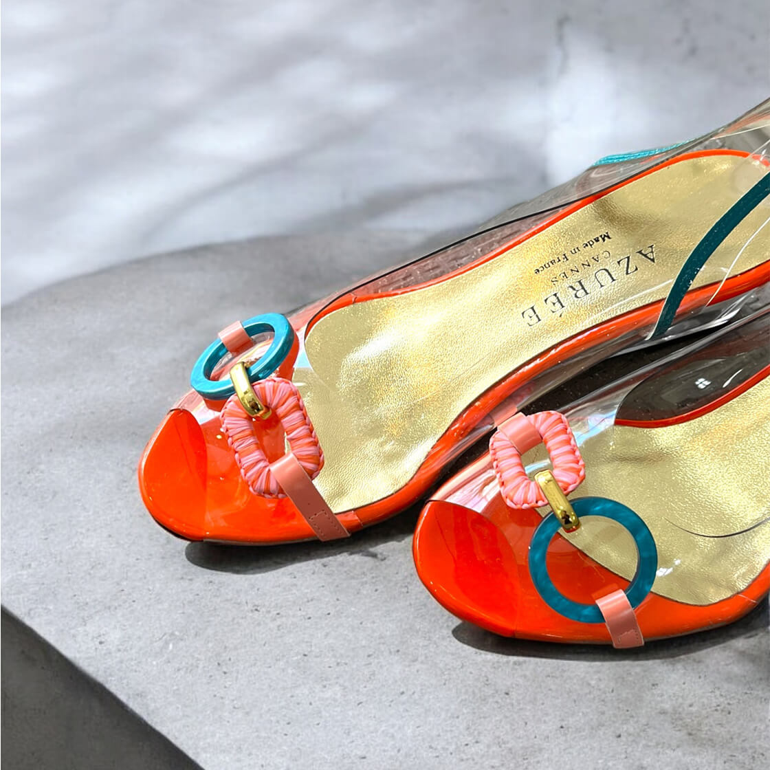 美品 VIVAIA ウエッジソール パンプス Tamia Wedge Pro] アーモンドトゥ ウェッジヒール パンプス