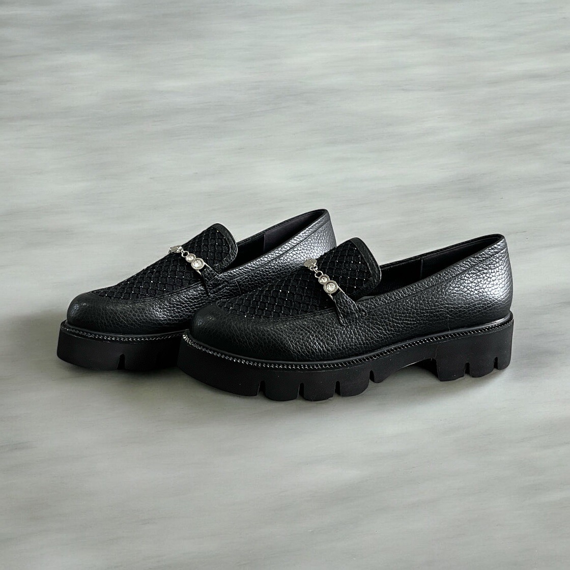 モネ Monet【211520】メッシュ風ローファー｜HAYASHIGO ONLINE SHOP 