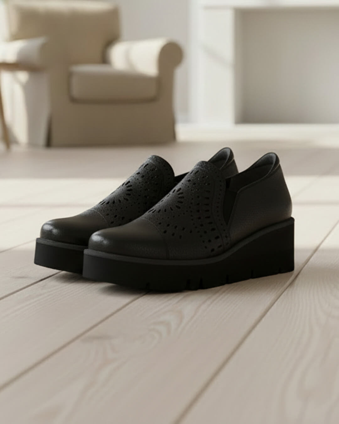 モネ Monet【211521】レザーカットシューズ｜HAYASHIGO ONLINE SHOP