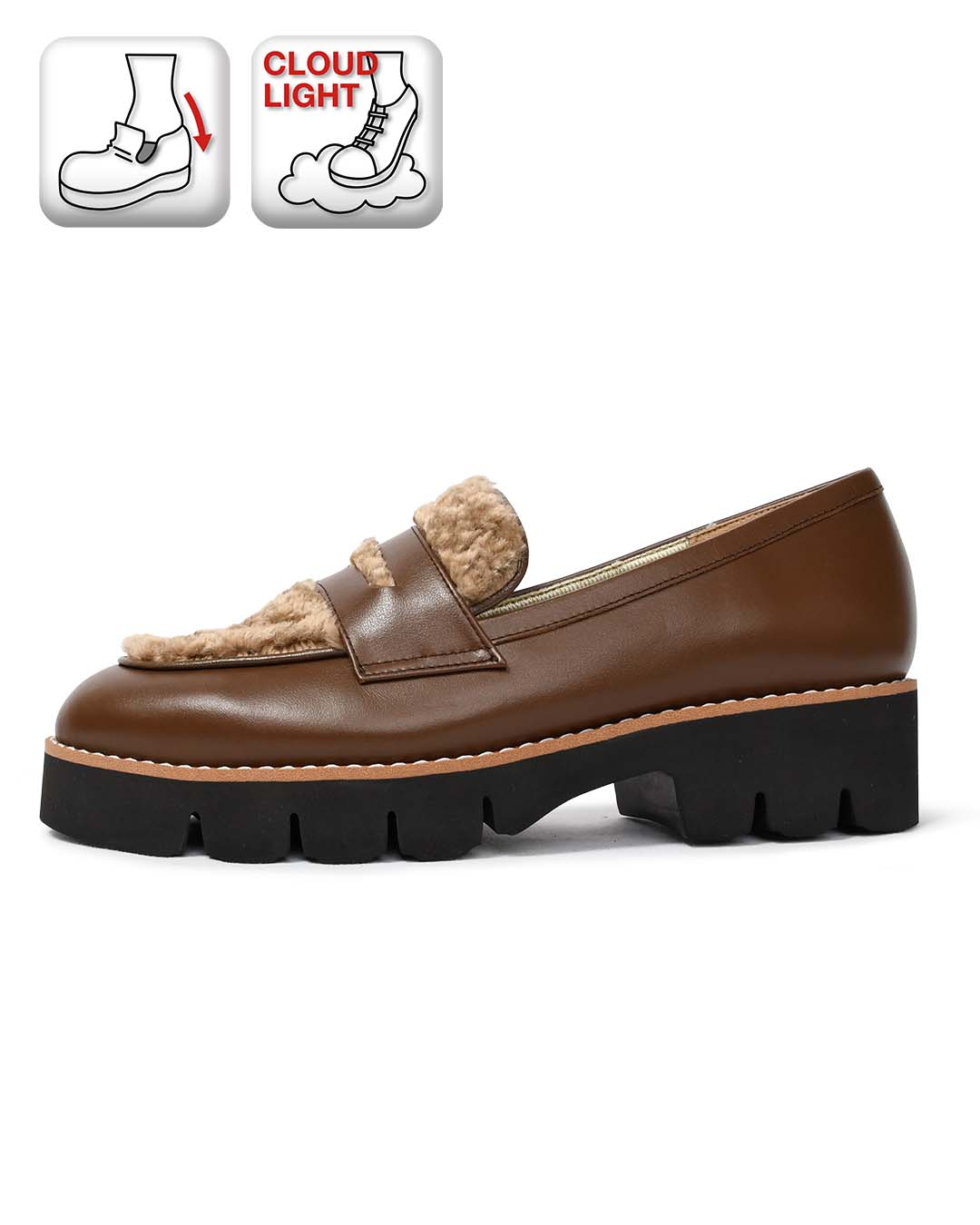 レザー ローファー B:MING LIFE STORE by BEAMS｜HARUTA / 別注 レザー ローファー