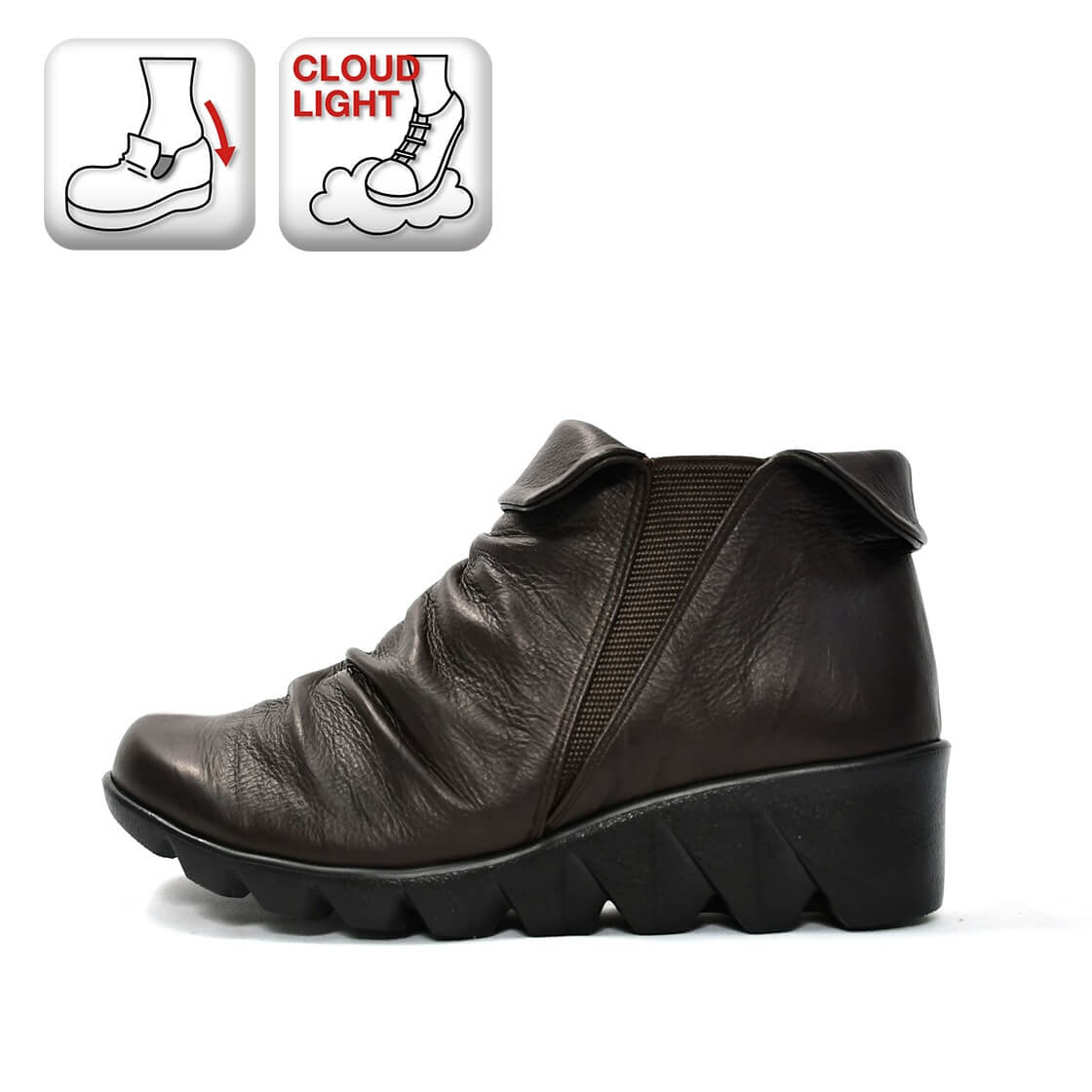 モネ Monet【244300】サイドゴア軽量ブーツ｜HAYASHIGO ONLINE SHOP