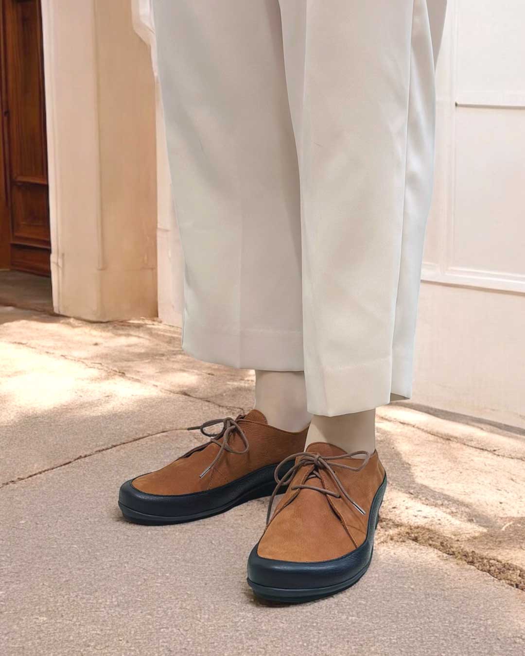 レースアップ　モカシンシューズ WEB限定 レースアップ モカシン スニーカーブーツ｜SELECT BY ABAHOUSE