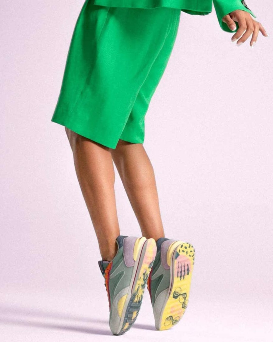 【OCEAN】カラーコンビローカットスニーカー