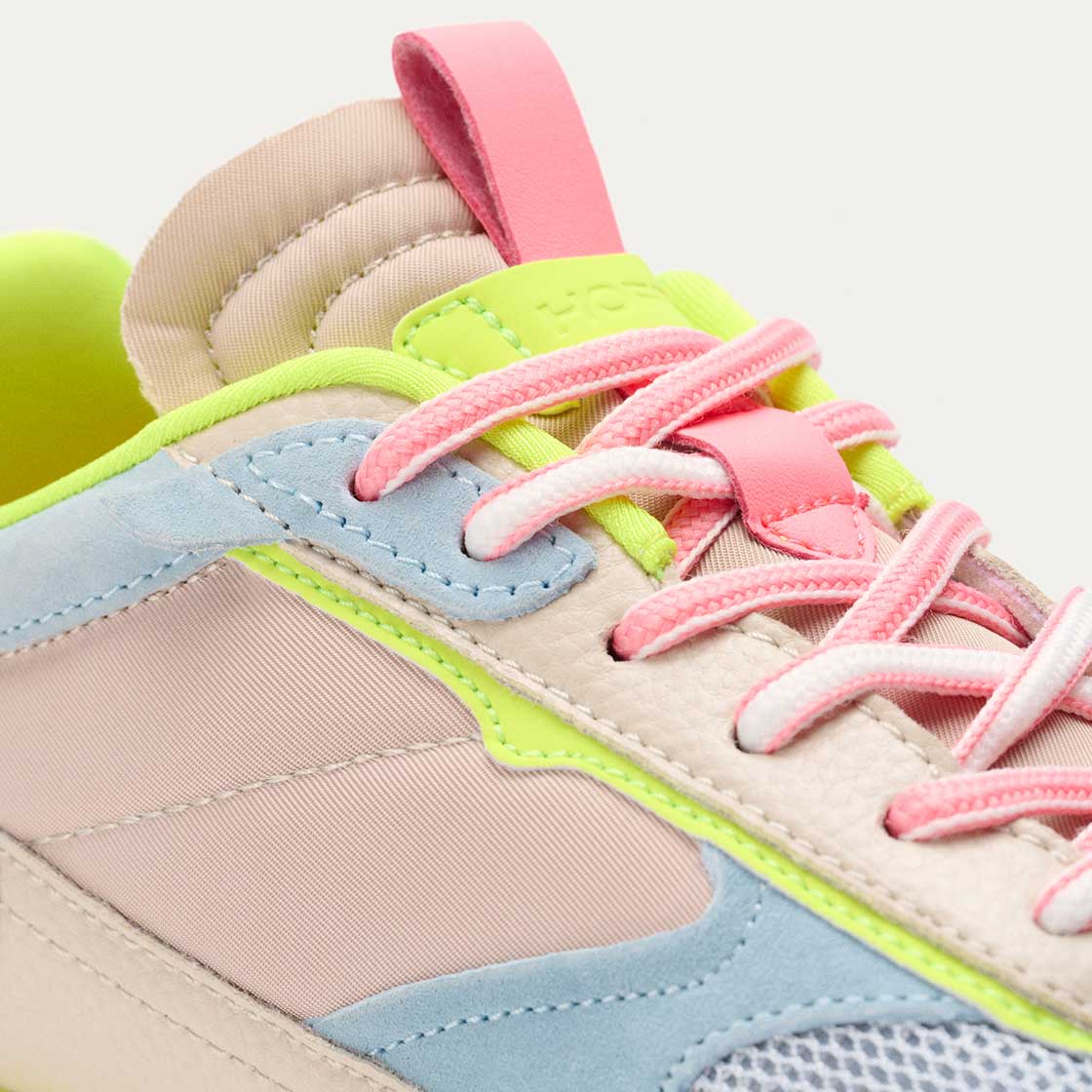 ［HOFF］スニーカー TANAGER レディース ピンク Sneakers de mujer BIRD VERDE by HOFF