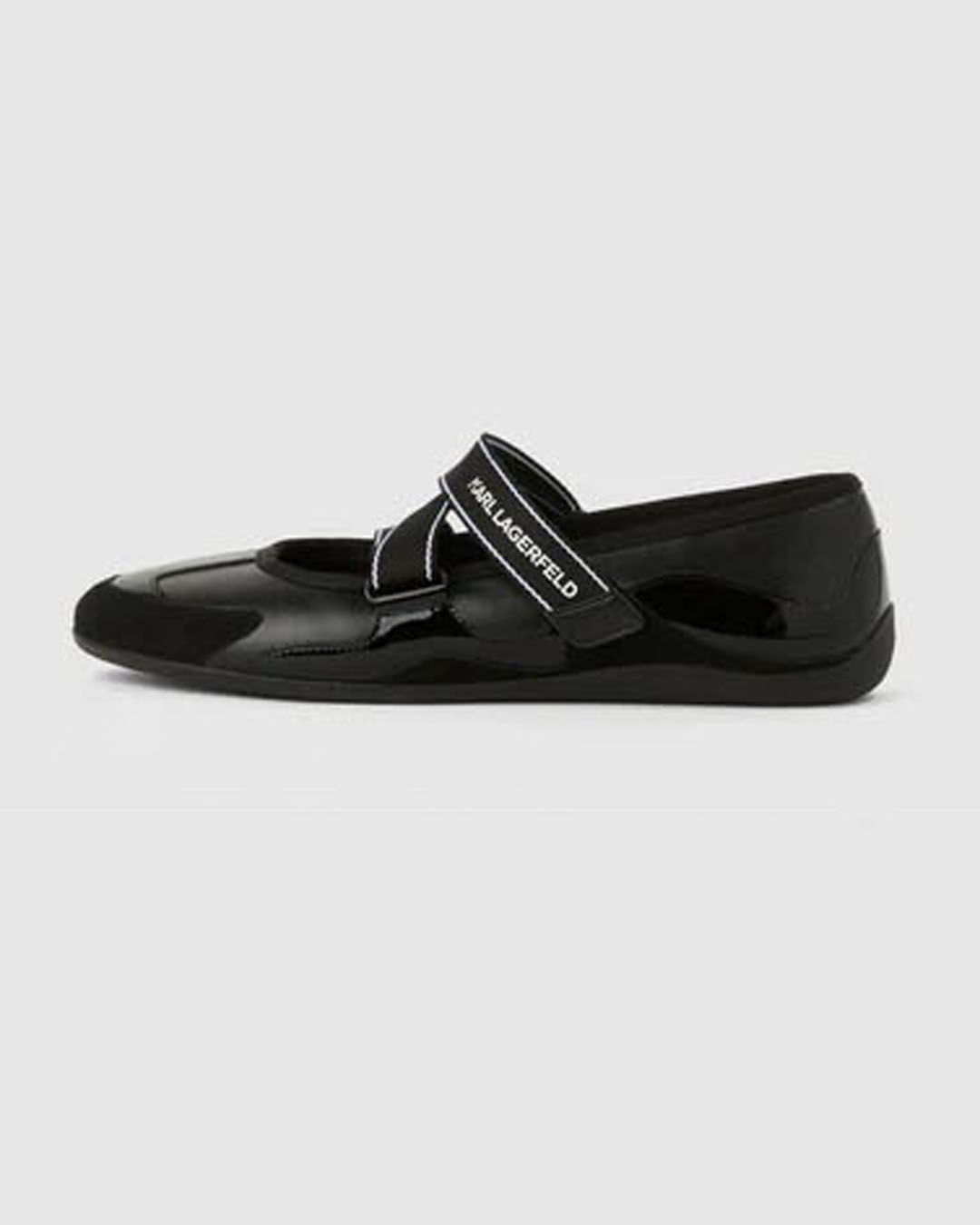 カールラガーフェルド KARL LAGERFELD【66101】ストラップ フラット