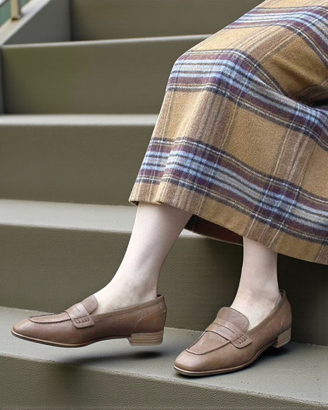 SCUOLA】スクエアトゥローファー｜HAYASHIGO ONLINE SHOP -ハヤシゴ