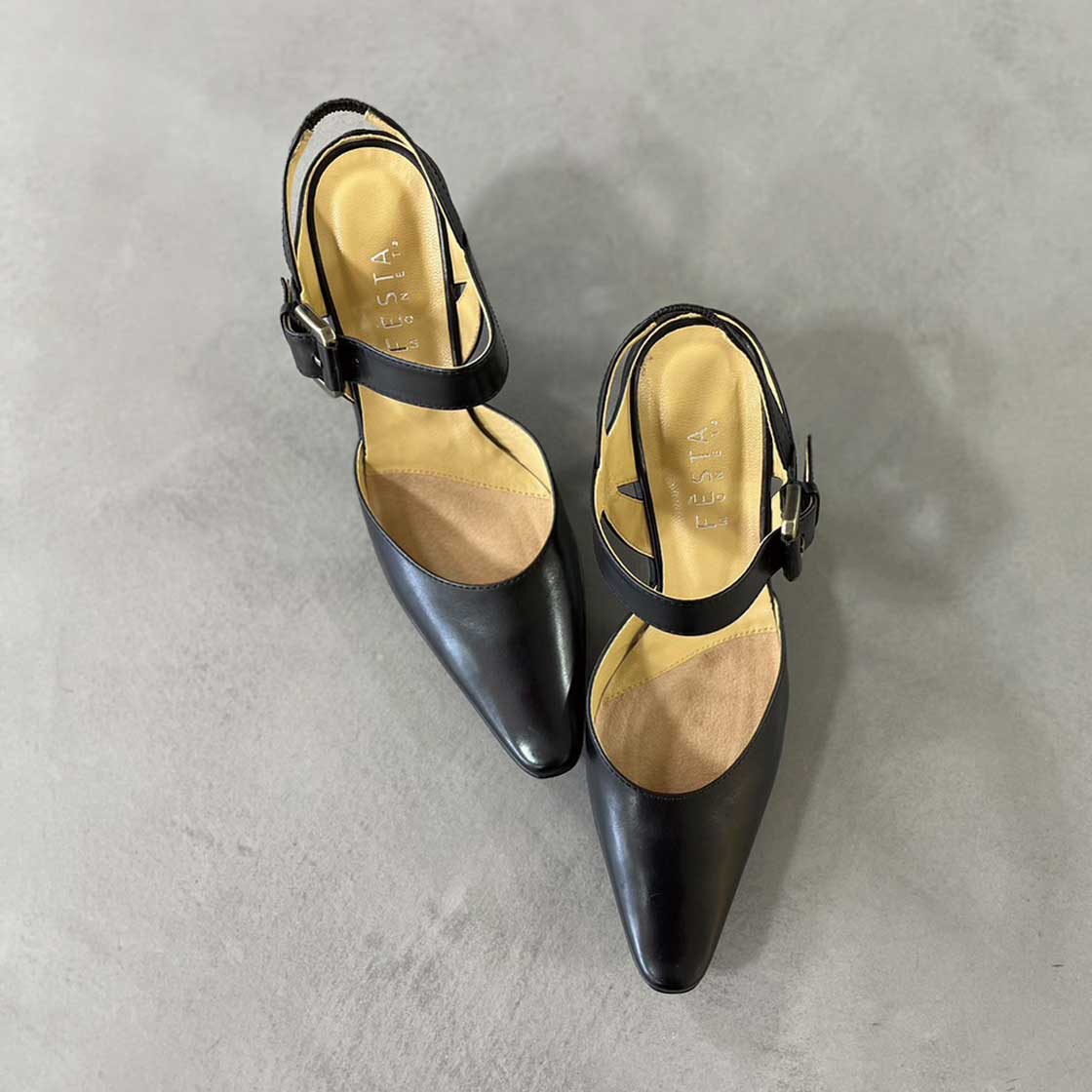 クラークスパンプス　バックベルトパンプス　ブラックパンプス　パンプス　23.5 4505】バックベルトパンプス｜HAYASHIGO ONLINE SHOP -ハヤシゴ