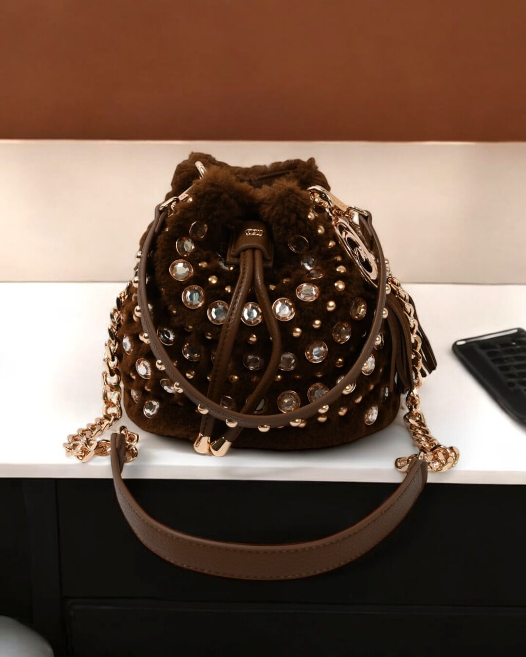 【新品未使用】as on レザーハンドバッグ 韓国　ブラウン ブラウン | HAYASHIGO ONLINE SHOP -ハヤシゴオンラインショップ公式