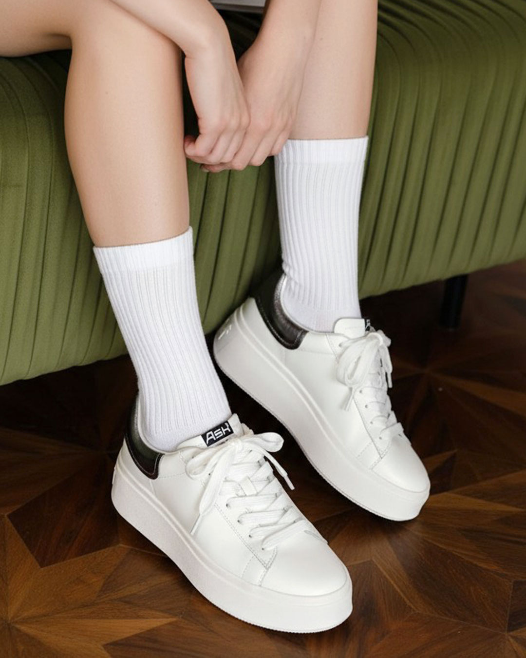 アッシュ ASH【MOBY】厚底ホワイトスニーカー｜HAYASHIGO ONLINE SHOP