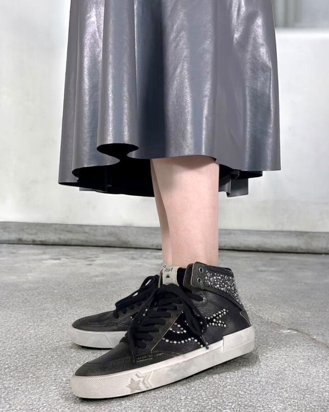 MELROSE STUDS】スタッズハイカットスニーカー｜HAYASHIGO ONLINE SHOP