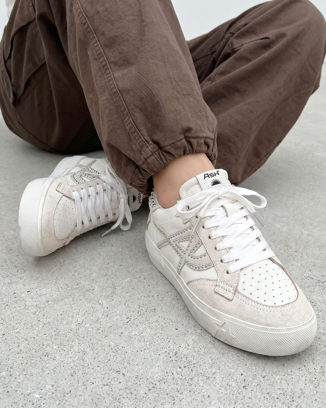 アッシュ ASH【MOONLIGHT STUDS MEN】メンズスタッズスニーカー