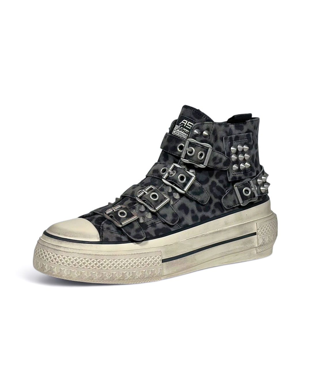 DIESEL スニーカー 新品未使用 ハイカット レオパード RAINBOW STUDS】レオパード厚底ハイカットスニーカー｜HAYASHIGO
