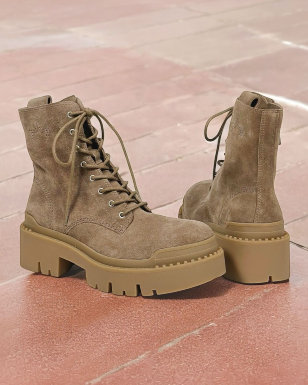 ROCHAS ロシャス　37 グレー アンクルブーツ 7cmヒール ROCHAS ロシャス 37 グレー アンクルブーツ 7cmヒール