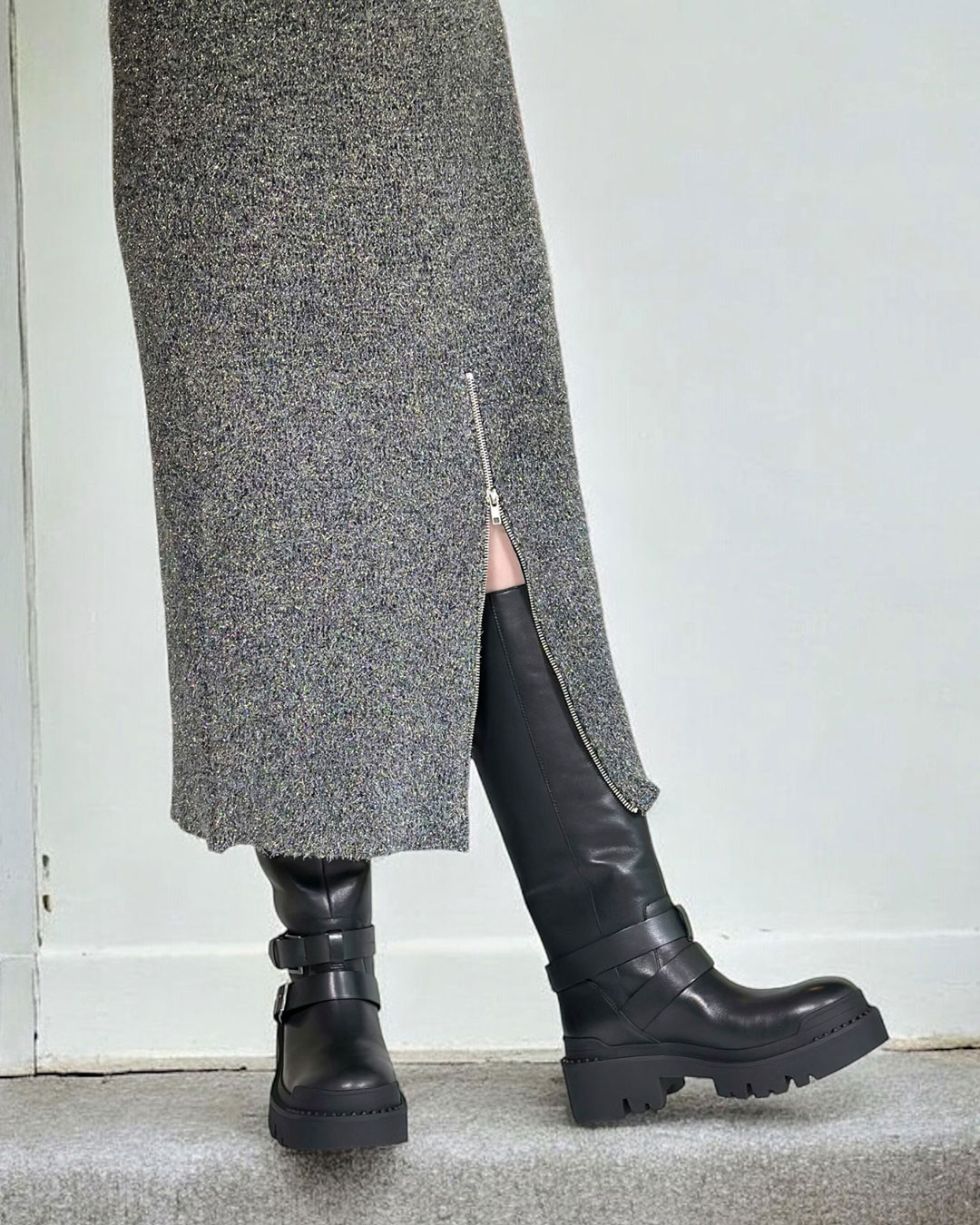 NEPAL】ベルトデザインロングブーツ｜HAYASHIGO ONLINE SHOP -ハヤシゴ