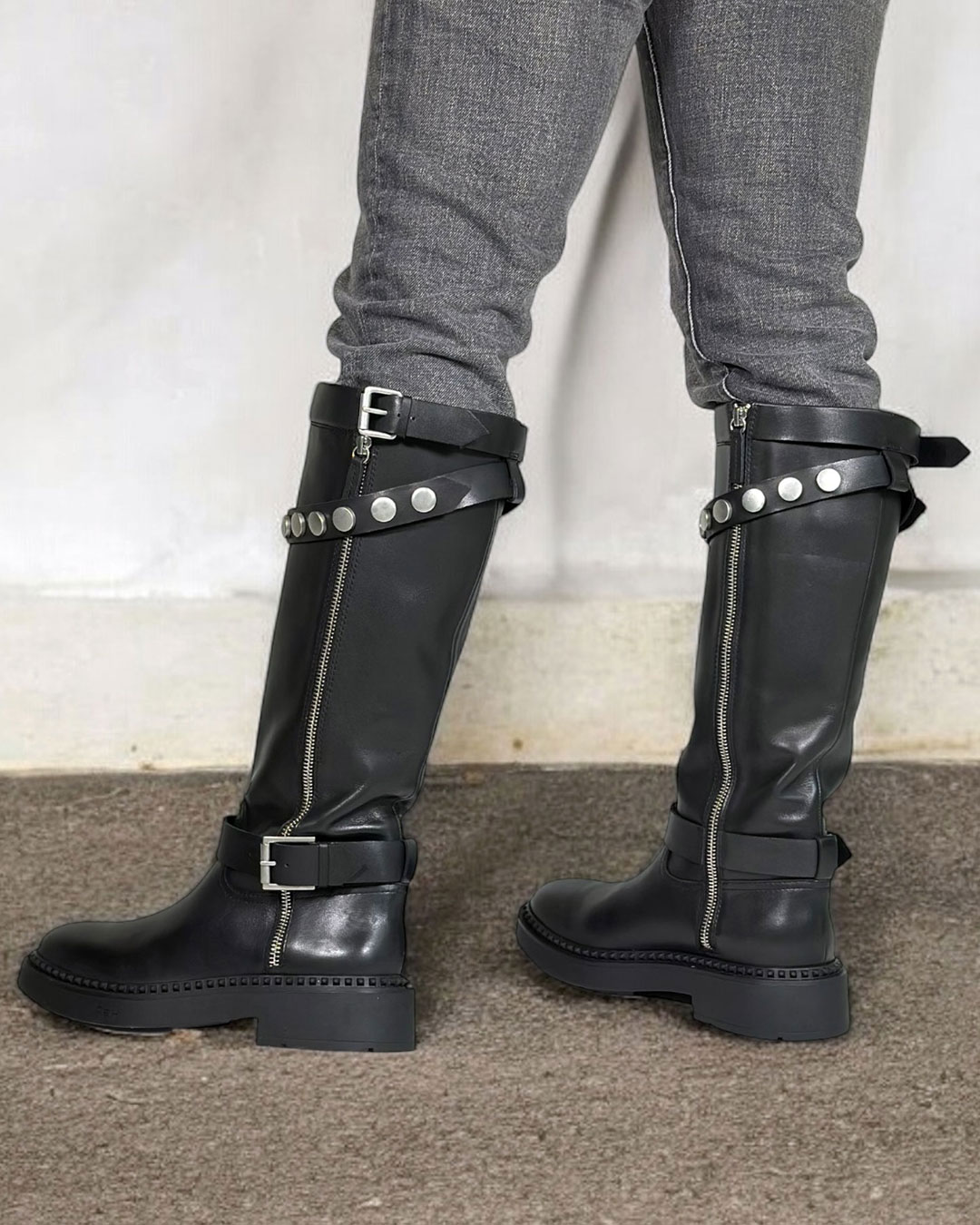 MELVIS】スタッズベルトロングブーツ｜HAYASHIGO ONLINE SHOP -ハヤシ