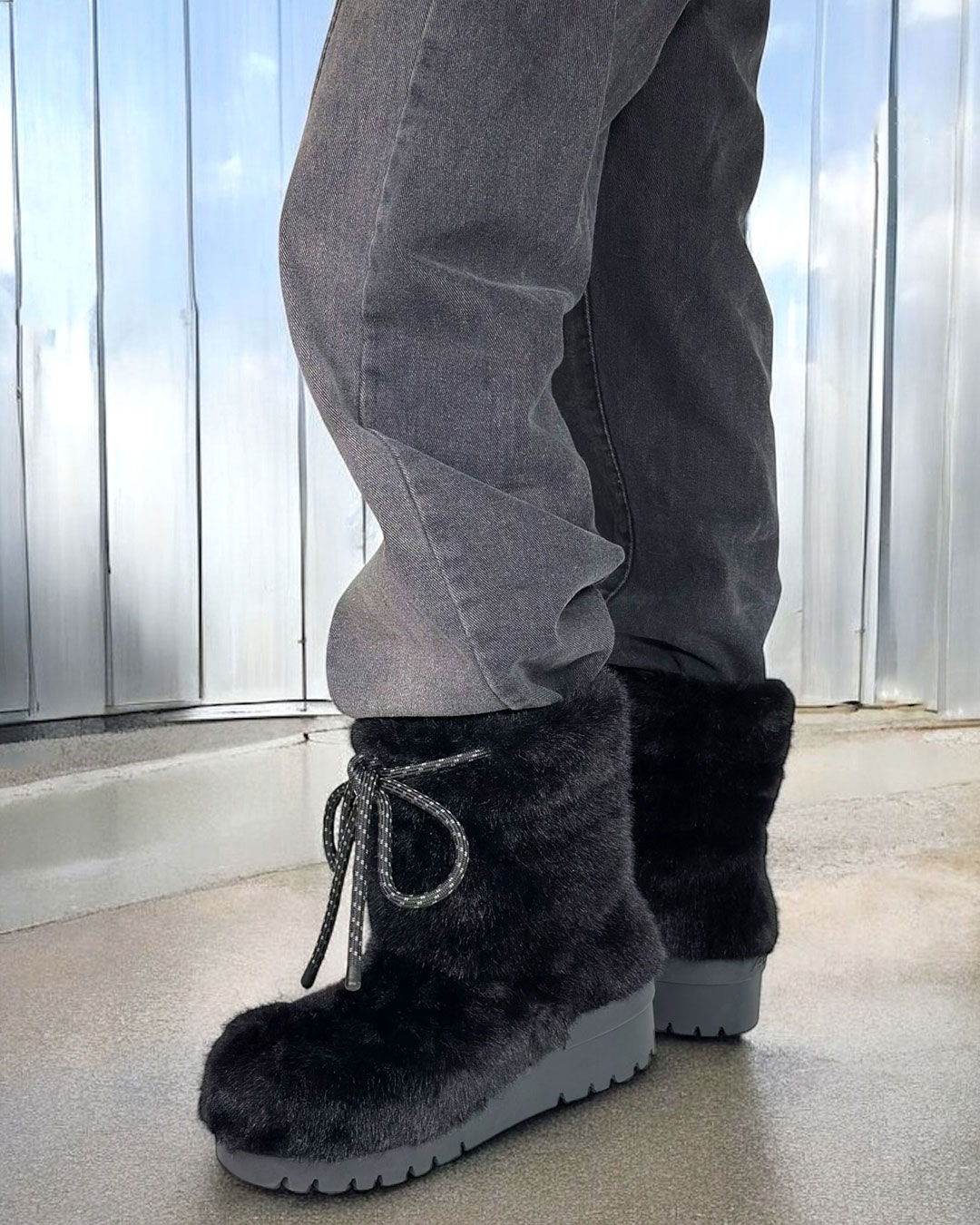 yellowファーブーツ YELLOW 新作ファーブーツ【新品】 2025年最新