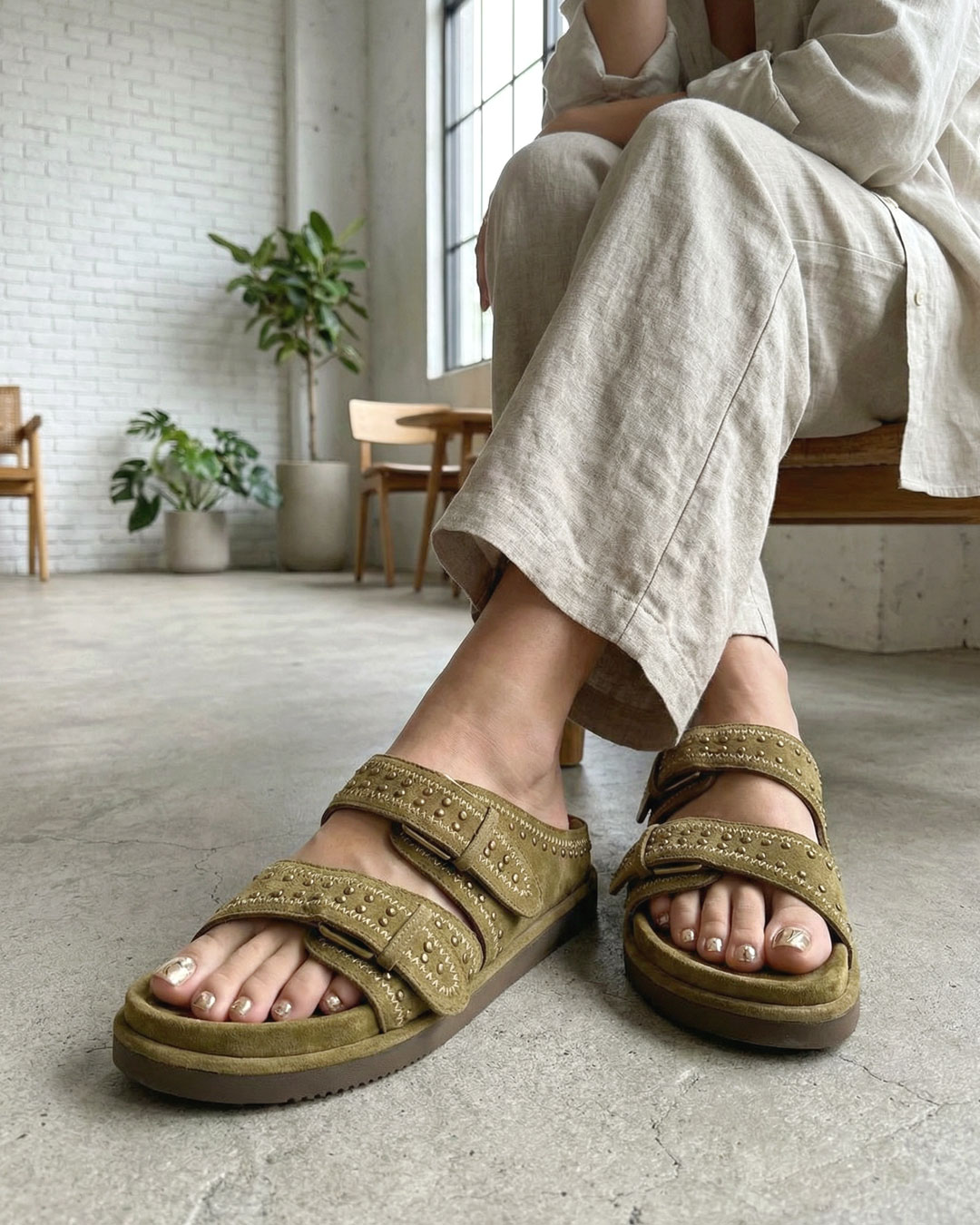 【URUS】ベルトサンダル