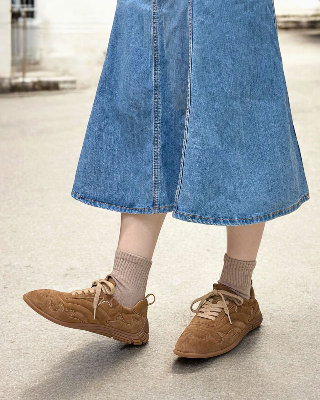 MIURA】フラットスエードスニーカー｜HAYASHIGO ONLINE SHOP -ハヤシゴ