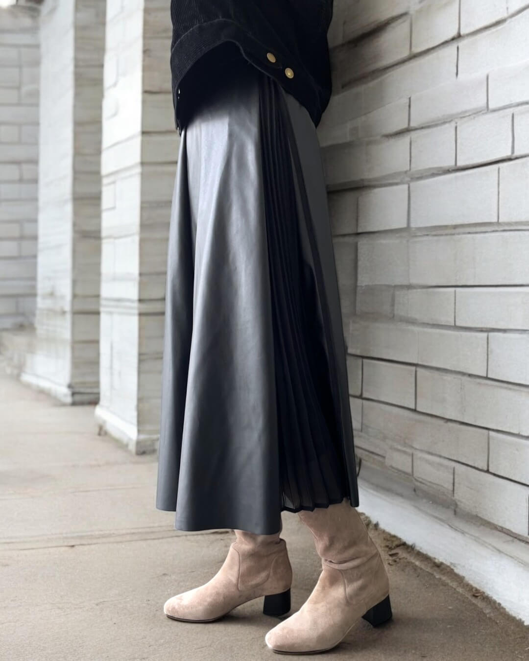 2315　RK　合皮　ロング　その１ 75525】ストレッチレザーロングブーツ｜HAYASHIGO ONLINE SHOP