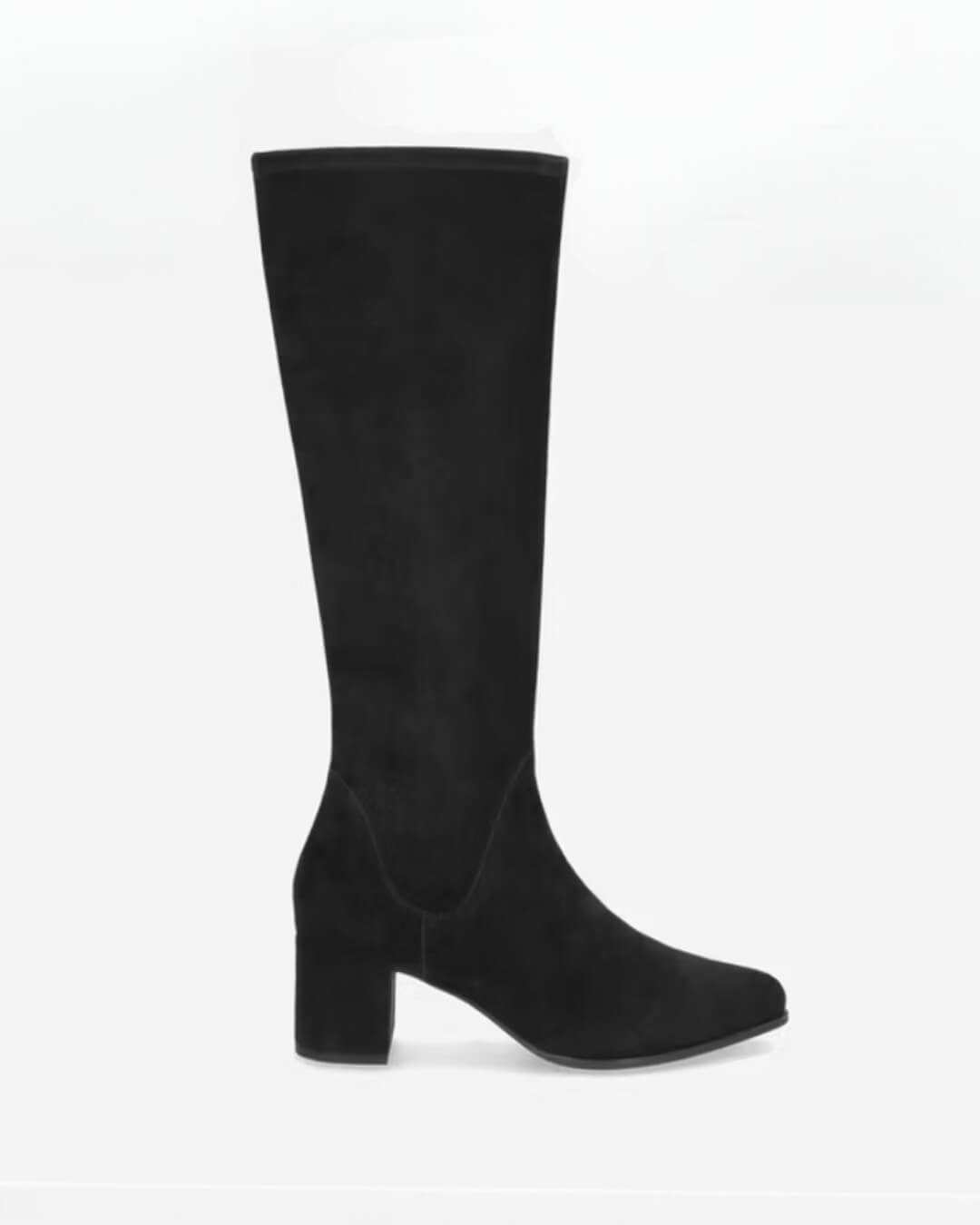 75526】ストレッチレザーローヒールブーツ｜HAYASHIGO ONLINE