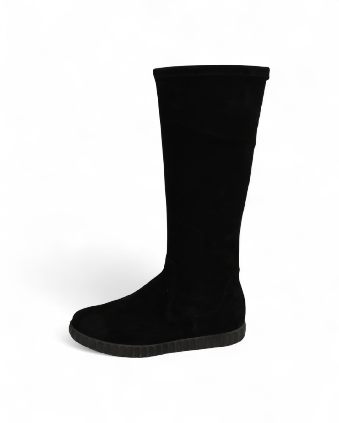 75535】ストレッチレザーフラットロングブーツ｜HAYASHIGO ONLINE SHOP