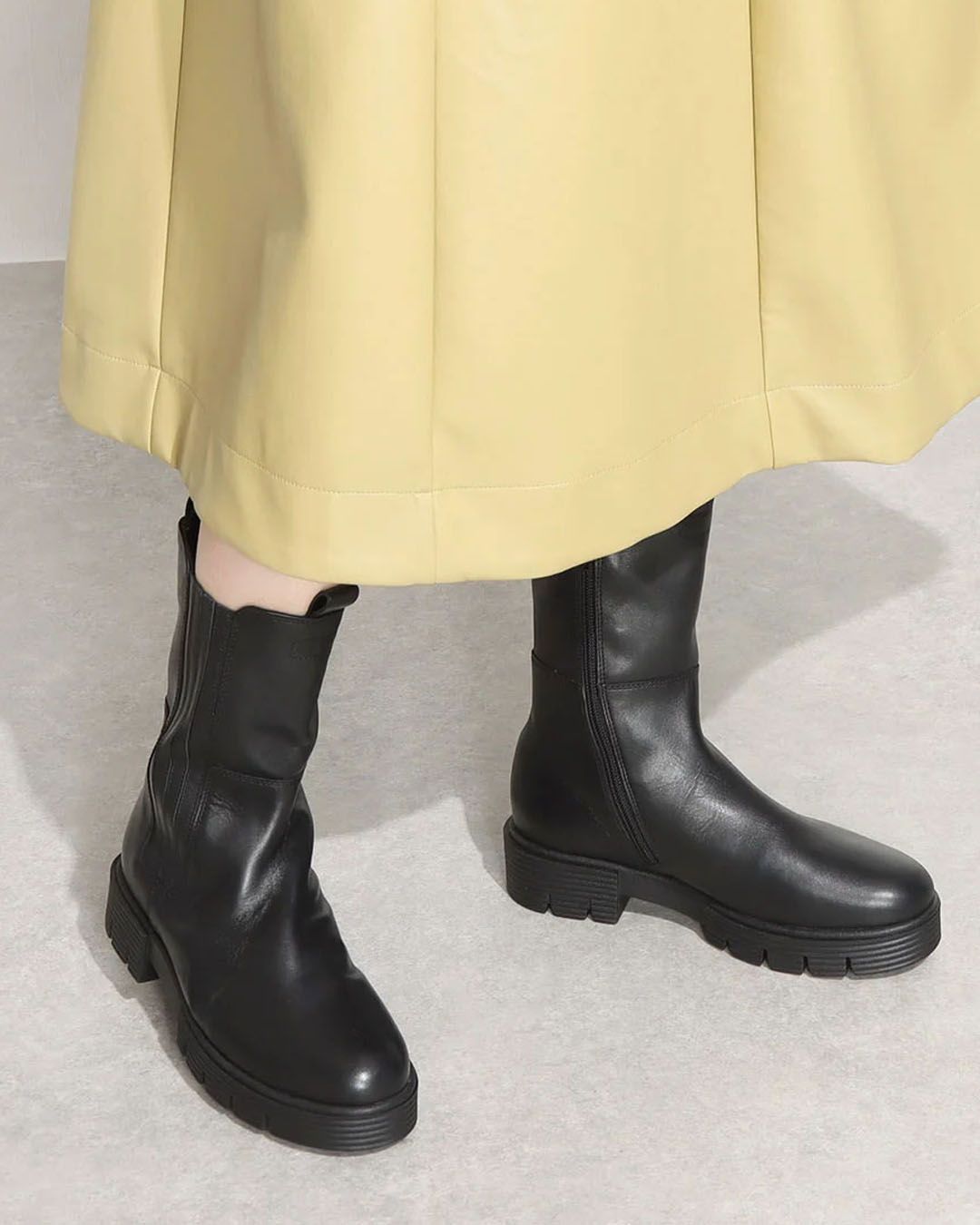 32741】サイドゴアハーフブーツ｜HAYASHIGO ONLINE SHOP -ハヤシゴ