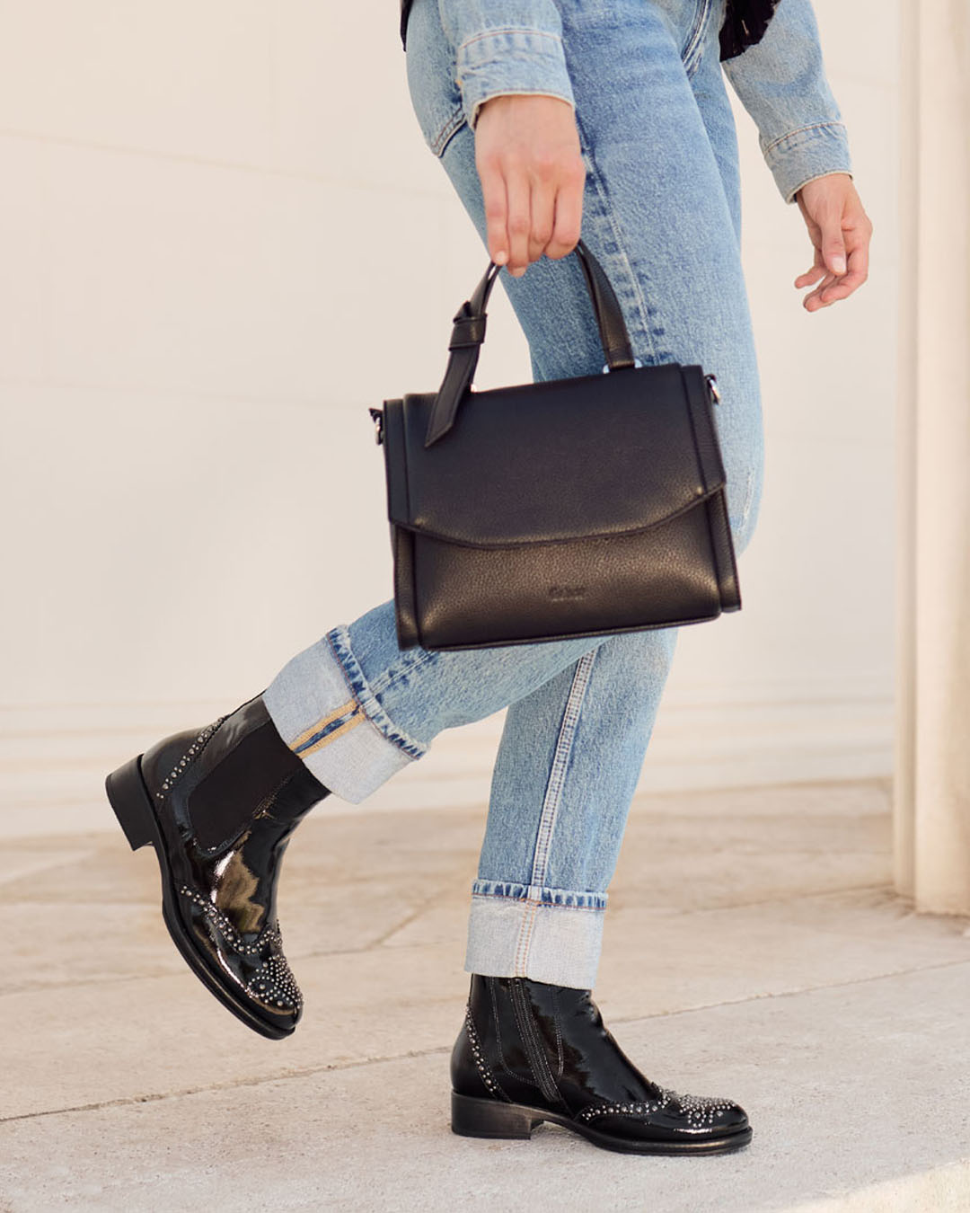 51606】スタッズサイドゴアブーツ｜HAYASHIGO ONLINE SHOP -ハヤシゴ