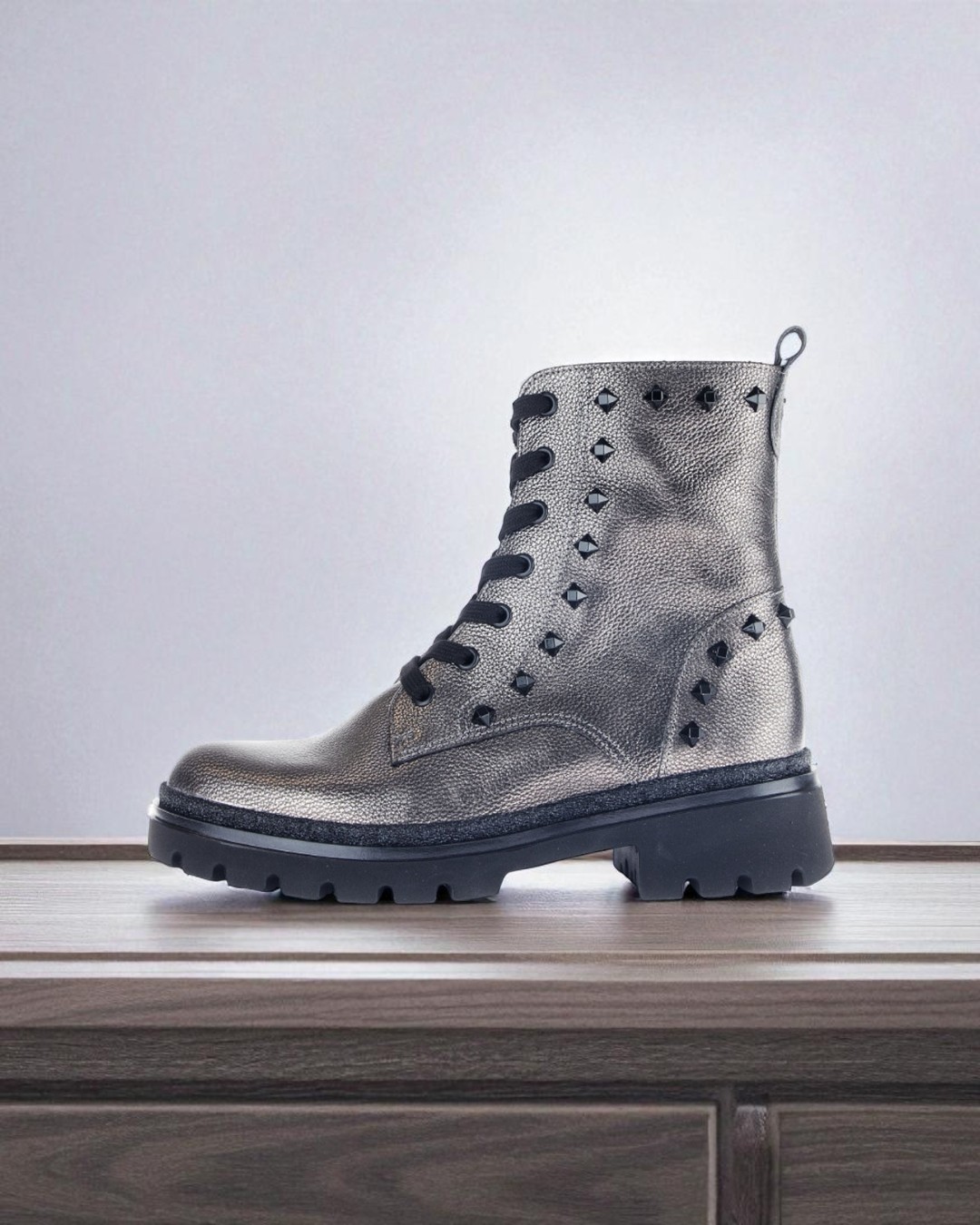 52746】スタッズレースアップブーツ｜HAYASHIGO ONLINE SHOP -ハヤシゴ