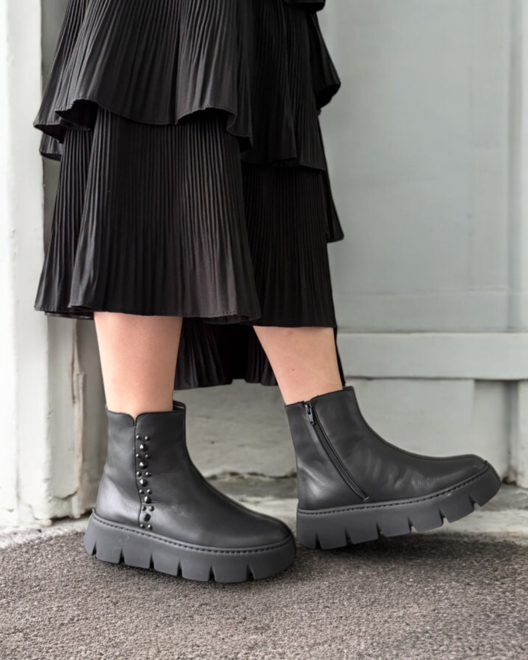 ハーフブーツ ハーフブーツ