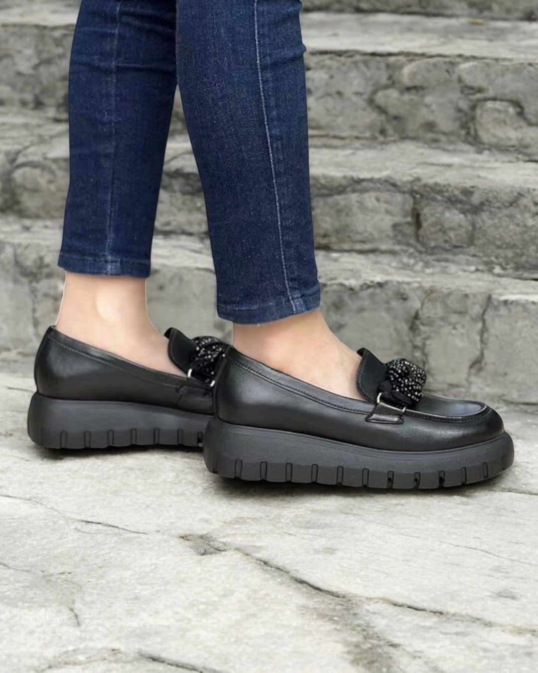 55301】厚底モチーフローファー｜HAYASHIGO ONLINE SHOP -ハヤシゴ