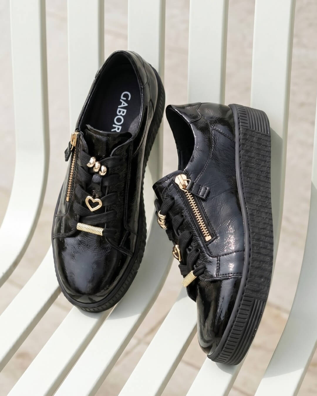 ガボール GABOR 【601003】エナメルスニーカー｜HAYASHIGO ONLINE SHOP