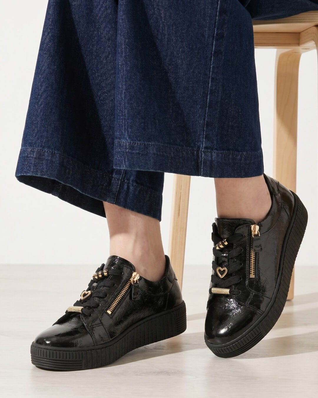 ガボール GABOR 【601003】エナメルスニーカー｜HAYASHIGO ONLINE SHOP