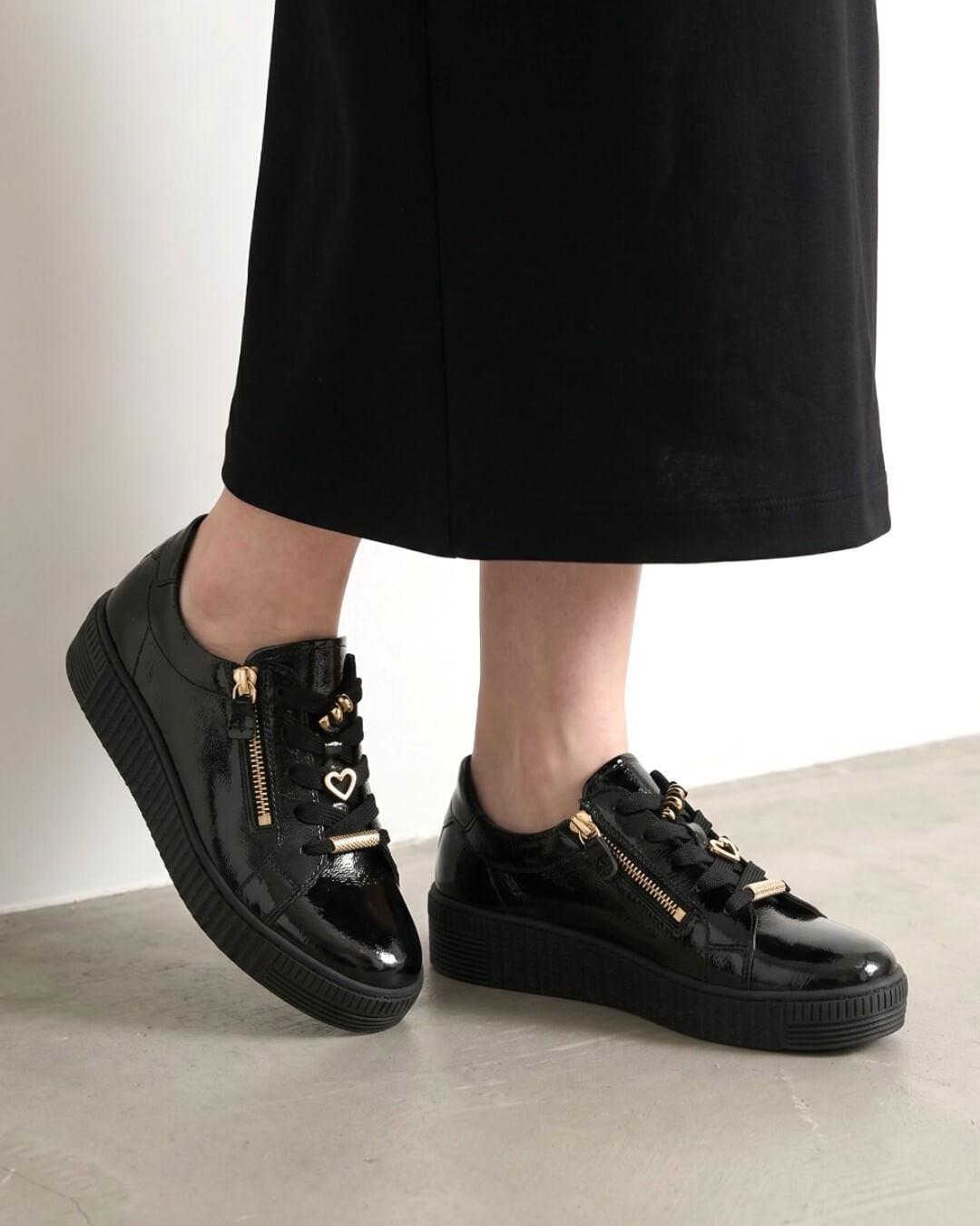 ガボール GABOR 【601003】エナメルスニーカー｜HAYASHIGO ONLINE SHOP