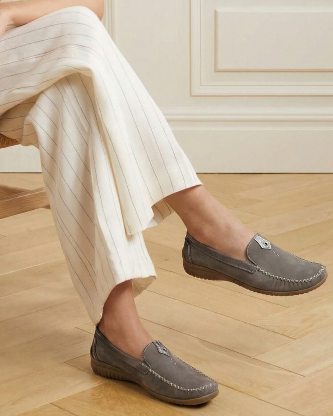 カスパー 希少 ナンバーナイン フリンジ モカシン ガボール GABOR【66090】ドライビングモカシンシューズ｜HAYASHIGO