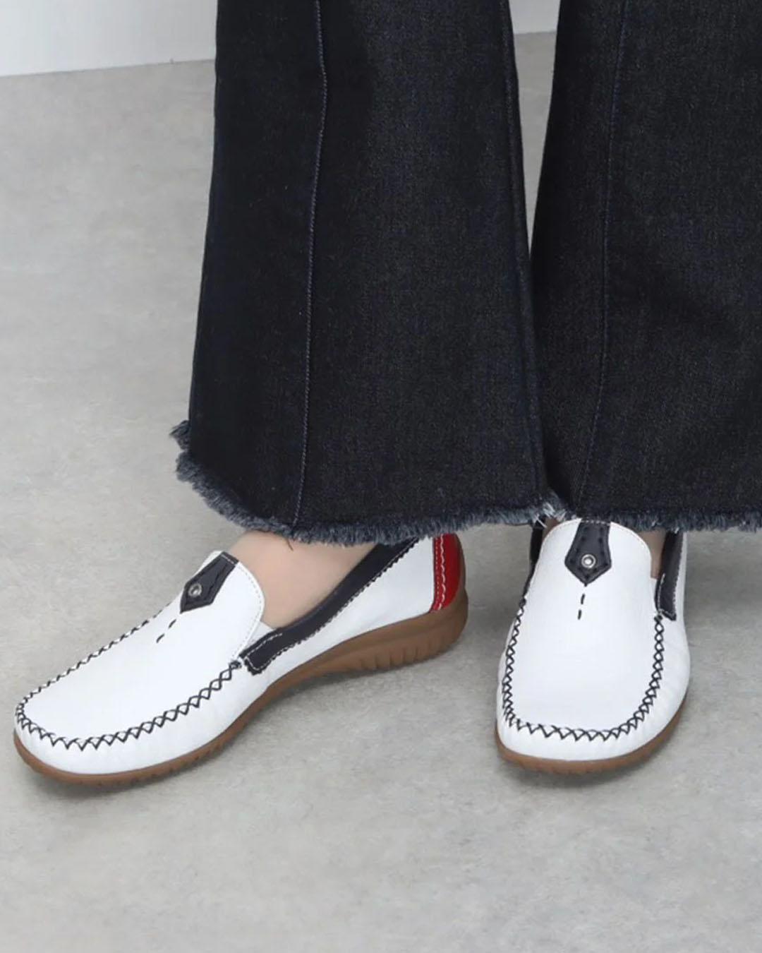 値下げガボール　ドライビングモカシンシューズ Gabor ガボール ドライビング モカシンシューズ グレー ヌバック