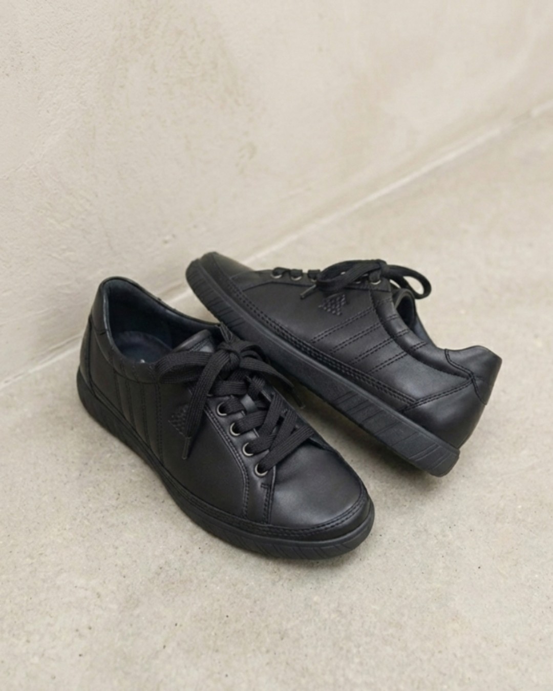 anrealage パッチワーク レザーシューズ 27cm 黒 anrealage パッチ