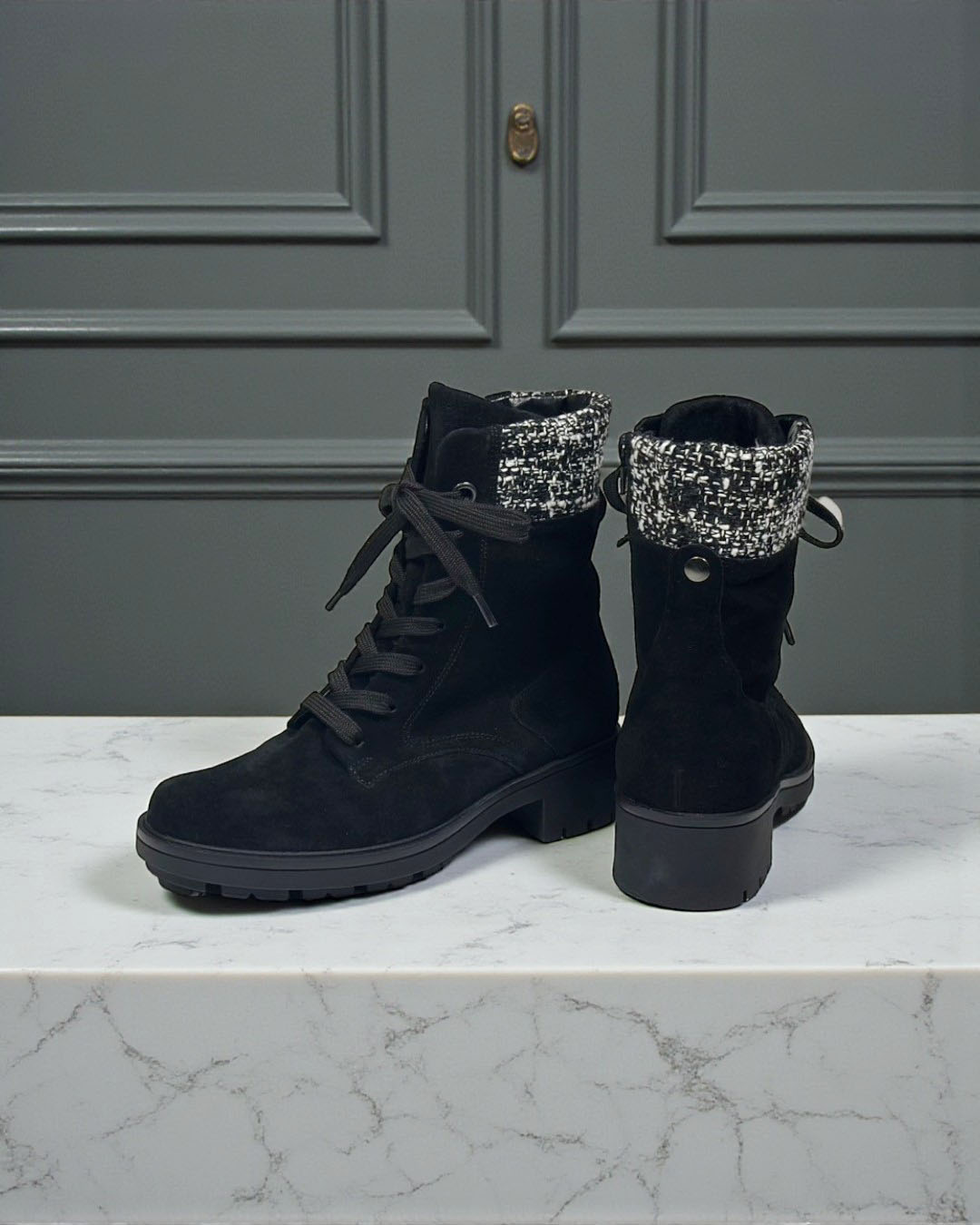 【71771】レースアップショートブーツ