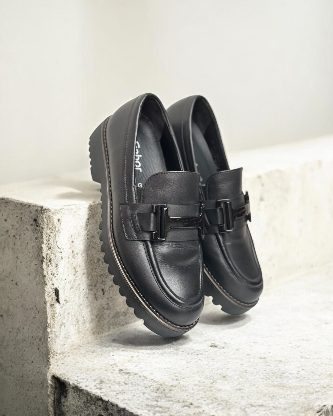 MATIN KIM ブラック ローファー 72452】厚底ビットローファー｜HAYASHIGO ONLINE SHOP -ハヤシゴ