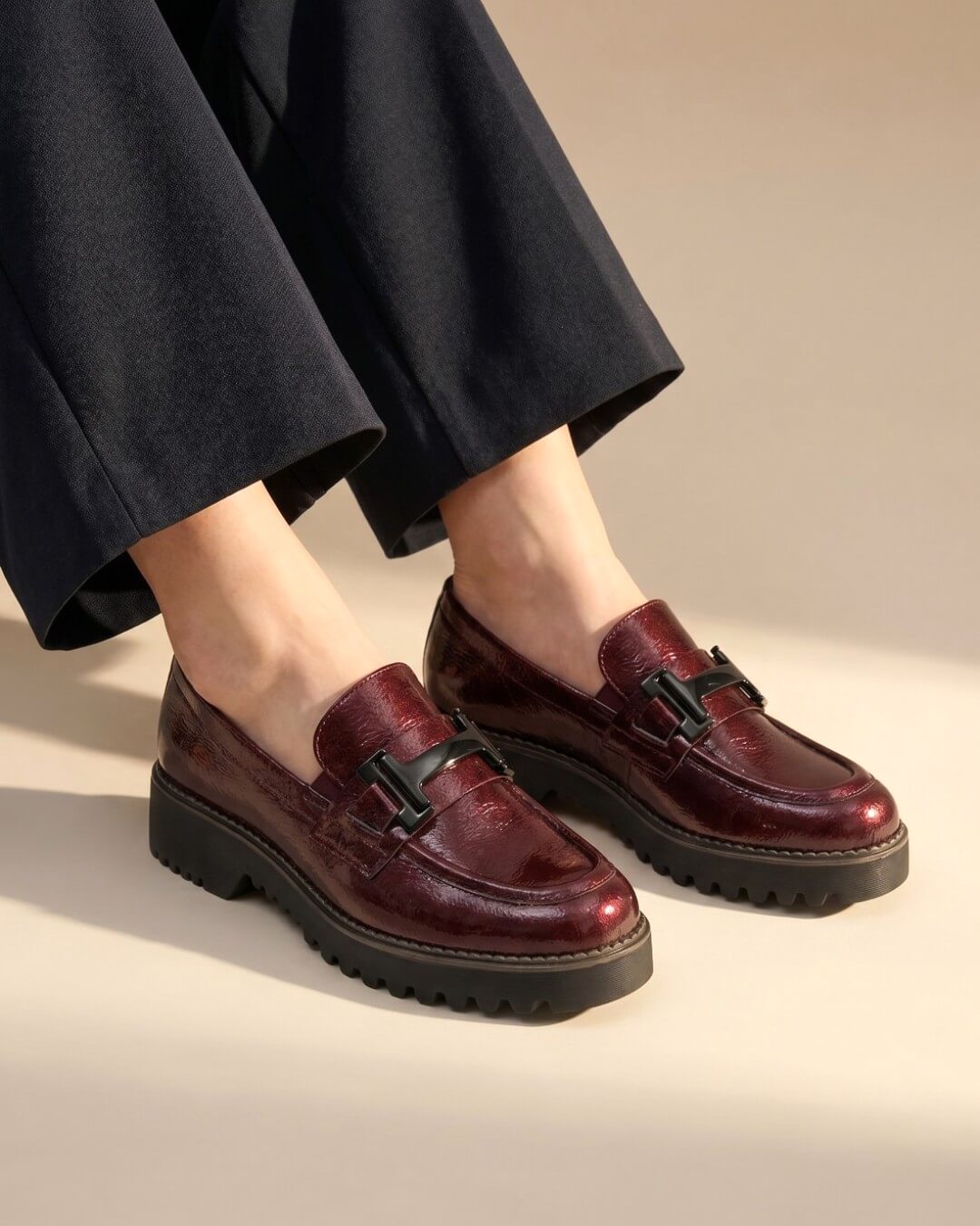 ガボール GABOR【72452】厚底ビットローファー｜HAYASHIGO ONLINE SHOP