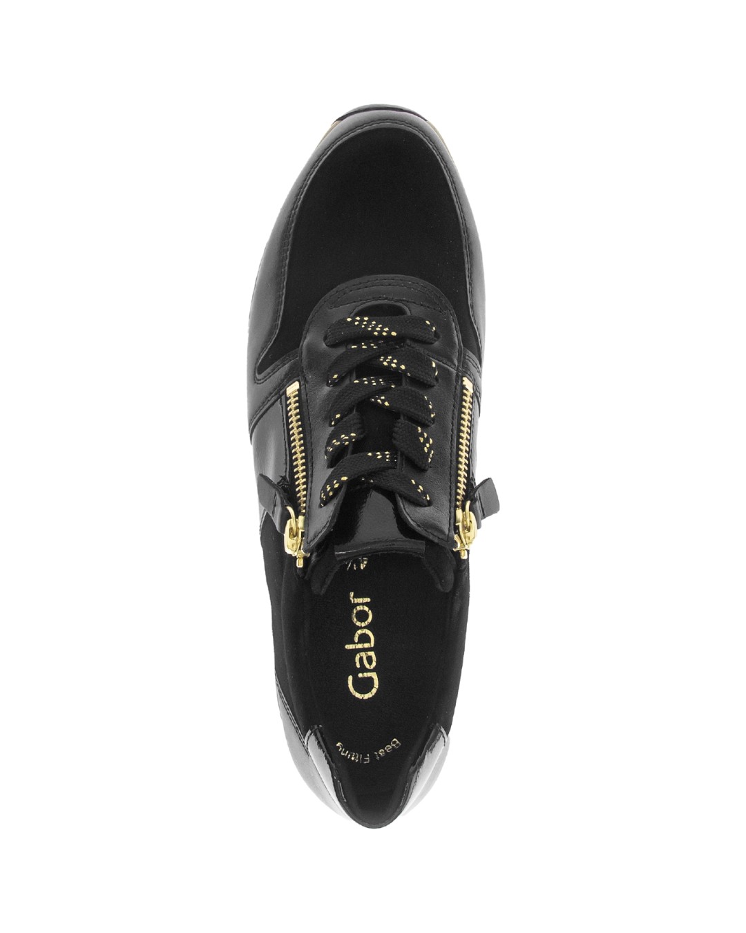GABOR （5）定価35,000位 本革スニーカー GABOR （5）定価35,000