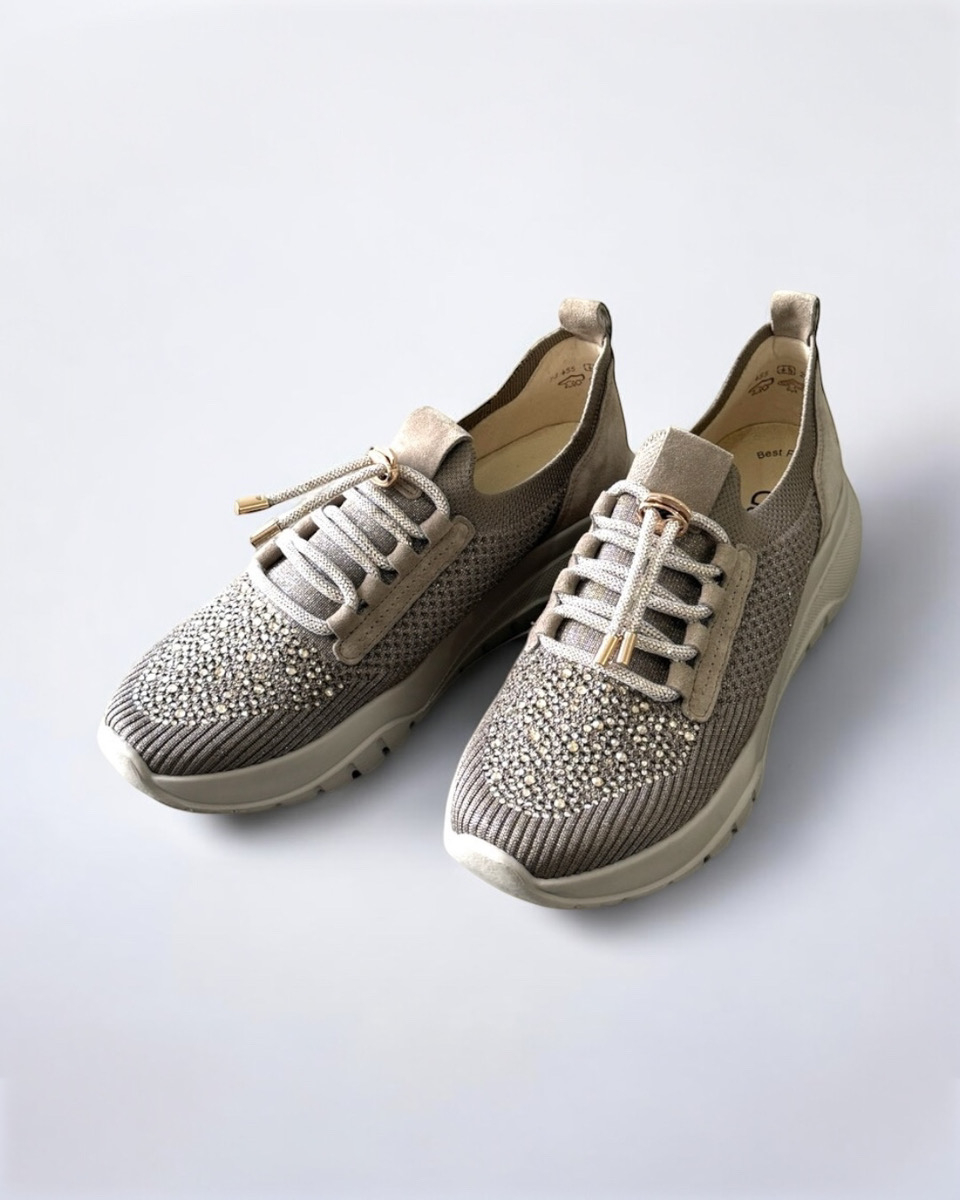 63455】ラメニット厚底スニーカー｜HAYASHIGO ONLINE SHOP