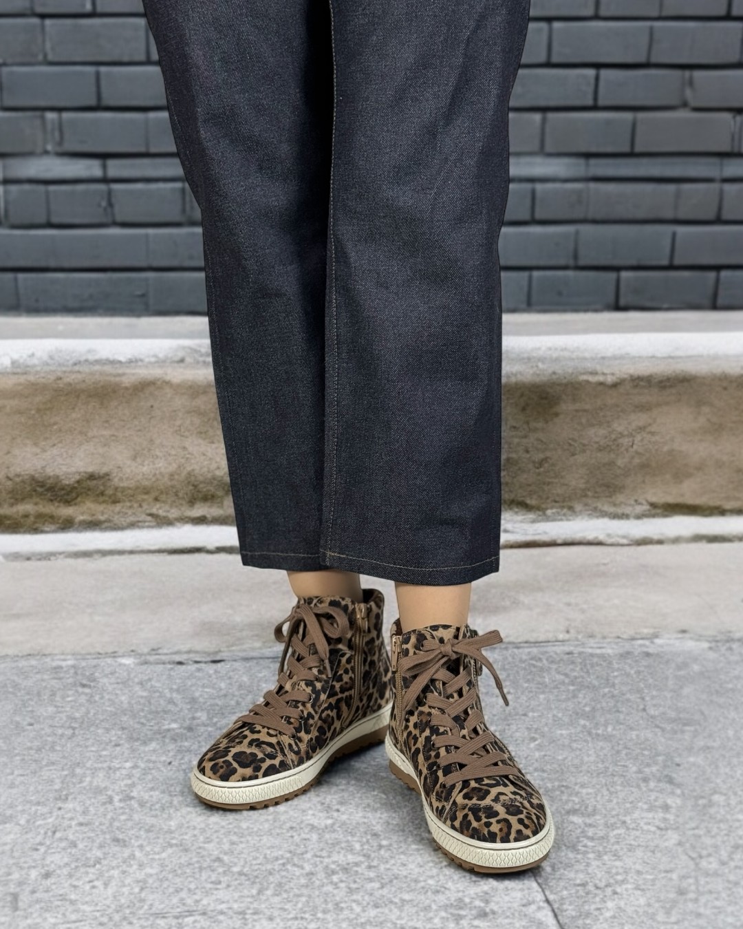73754】レオパードハイカットスニーカー｜HAYASHIGO ONLINE SHOP