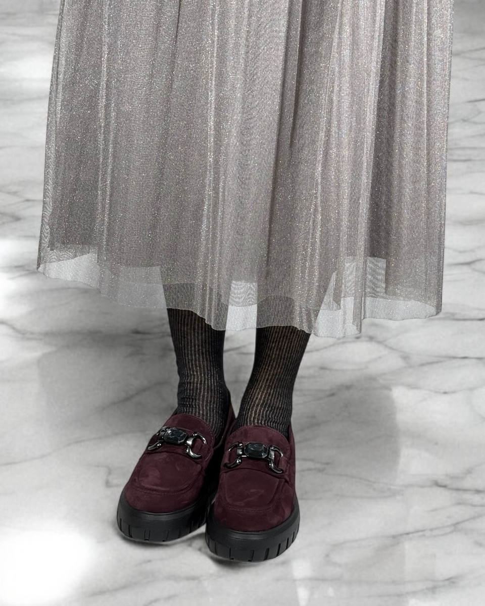 75304】ビジュー付きビットローファー｜HAYASHIGO ONLINE SHOP -ハヤシ