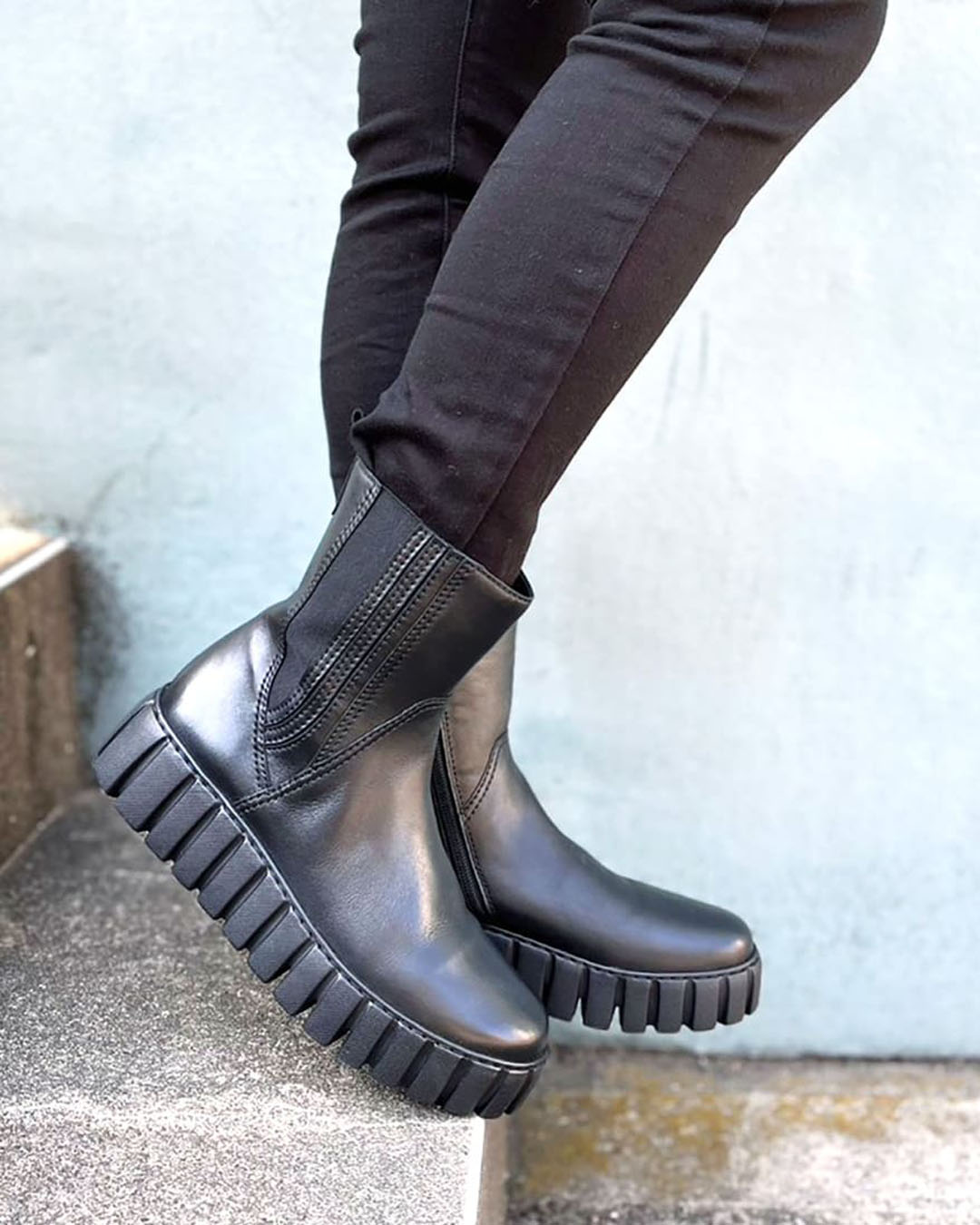 56481】厚底サイドゴアブーツ｜HAYASHIGO ONLINE SHOP -ハヤシゴ