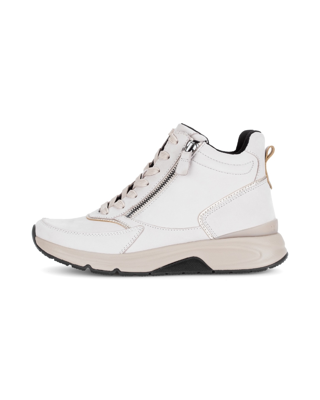 RAF SIMONS エナメル スエード切替 ハイカット スニーカー RAF SIMONS - RAF SIMONS エナメル スエード切替 ハイカット