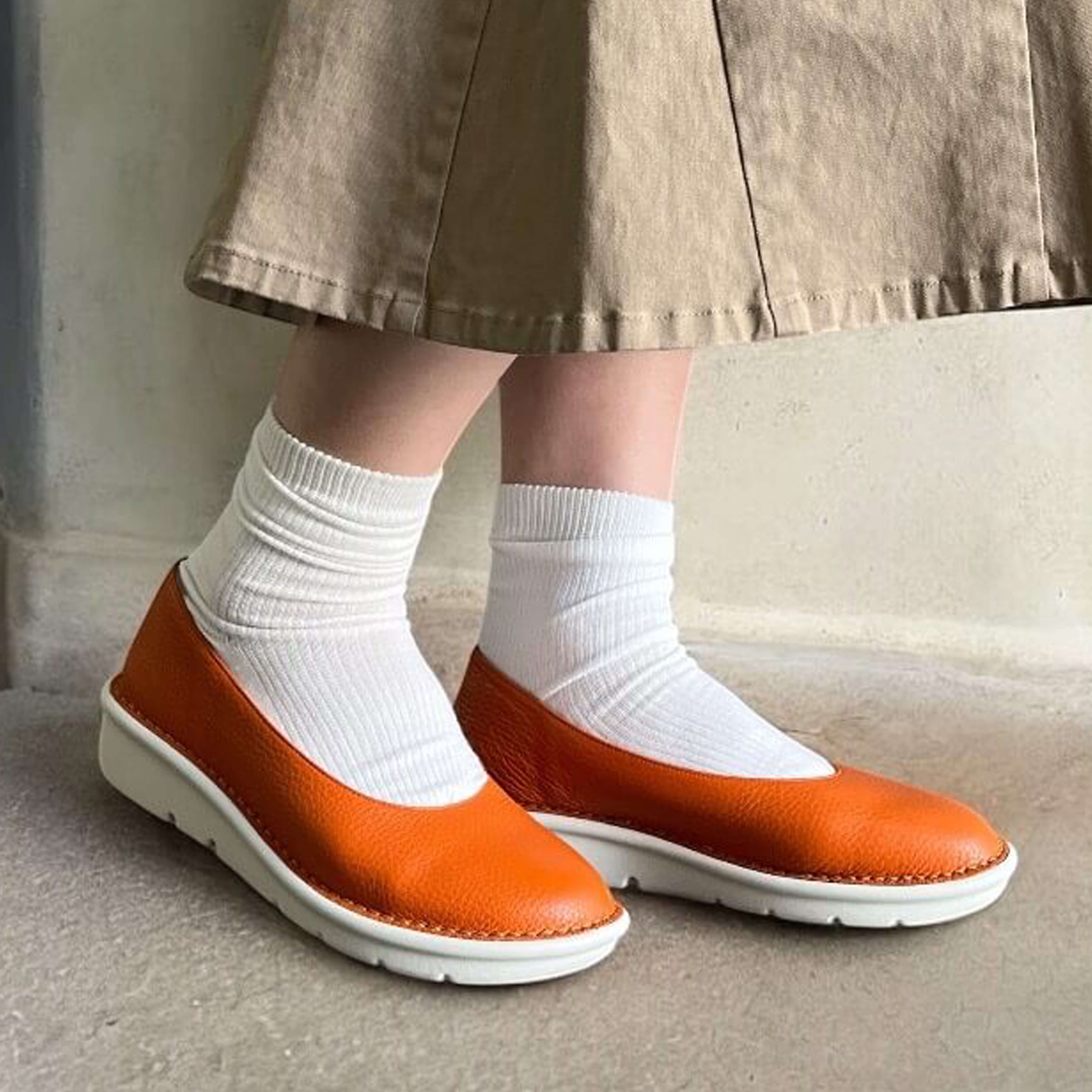 881510】レザーバレーシューズ｜HAYASHIGO ONLINE SHOP -ハヤシ