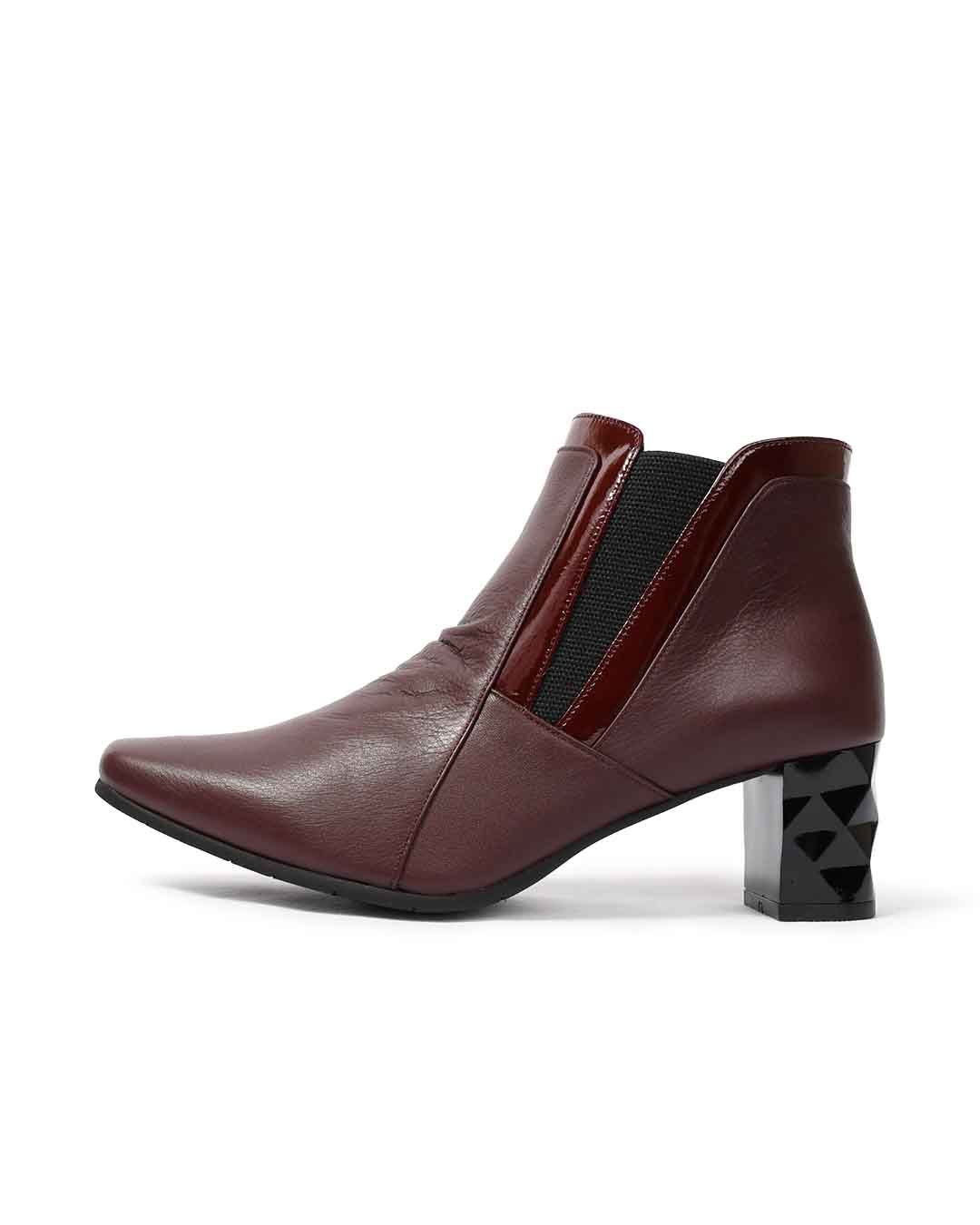 883561】デザインヒールブーツ｜HAYASHIGO ONLINE SHOP -ハヤシゴ